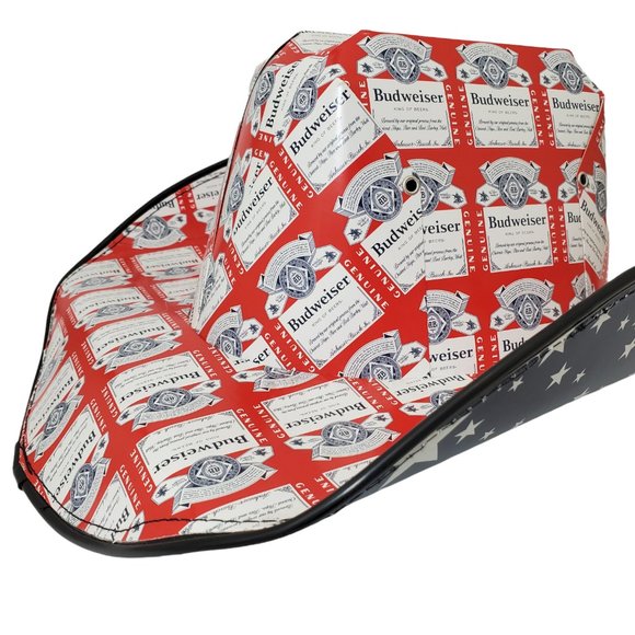 Budweiser Accessories Nwt Budweiser Cowboy Cowgirl Cardboard Beer